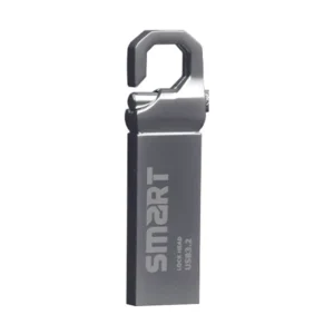 Smart Lock Head 128GB USB 3.2 Silver Metal Body Pen Drive #LH-128-01