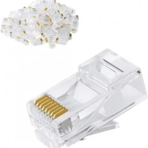 D-Link CAT6 RJ45 Connector UTP 8P8C Ethernet Plug (100 Pcs/Box)